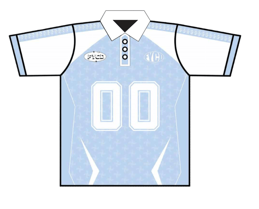 FYCD Studio : 00 FOOTBALL JERSEY SKY BLUE